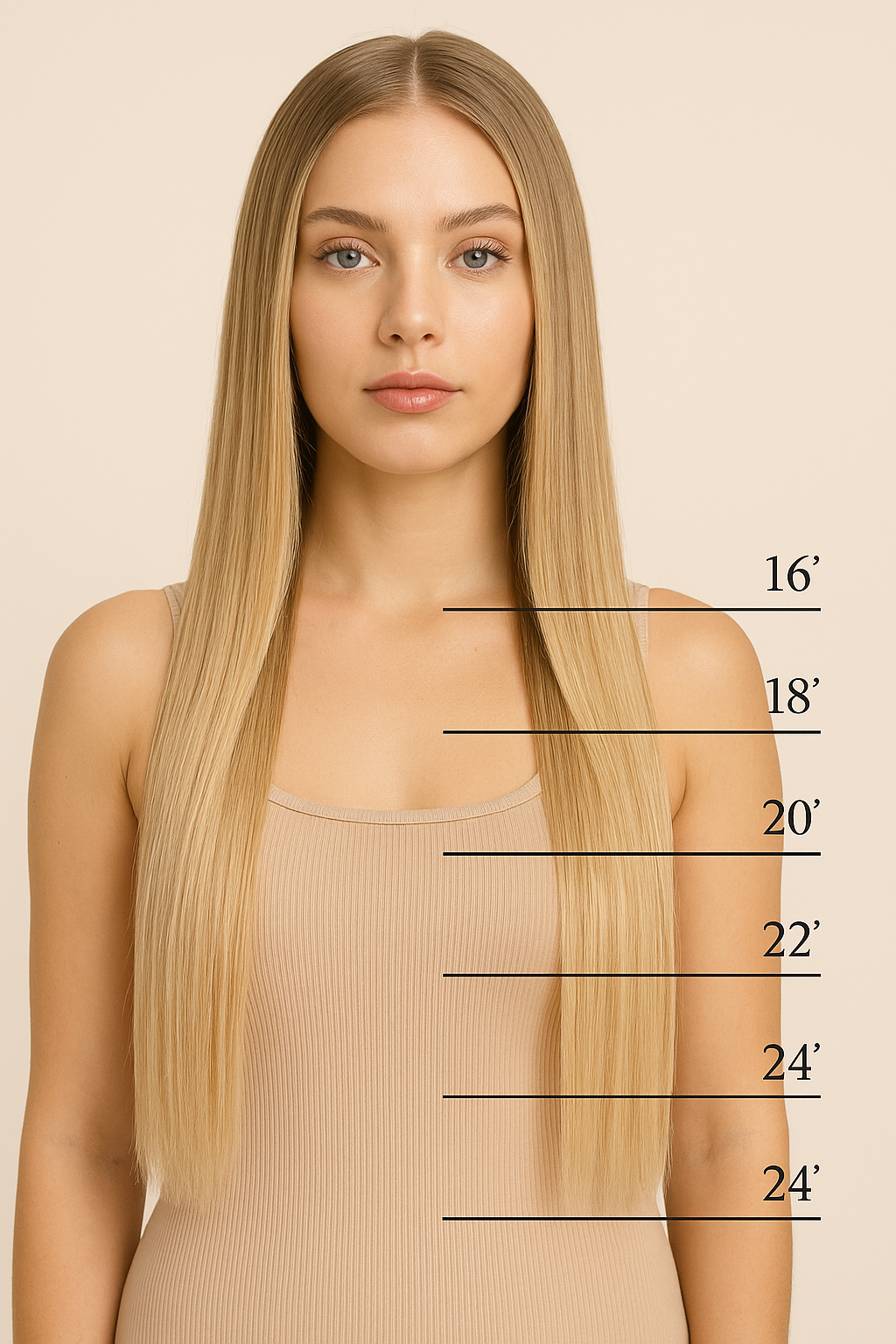 Seamless Clip-In Hair Extensions- For Thick Hair (180-240 GRAMS)