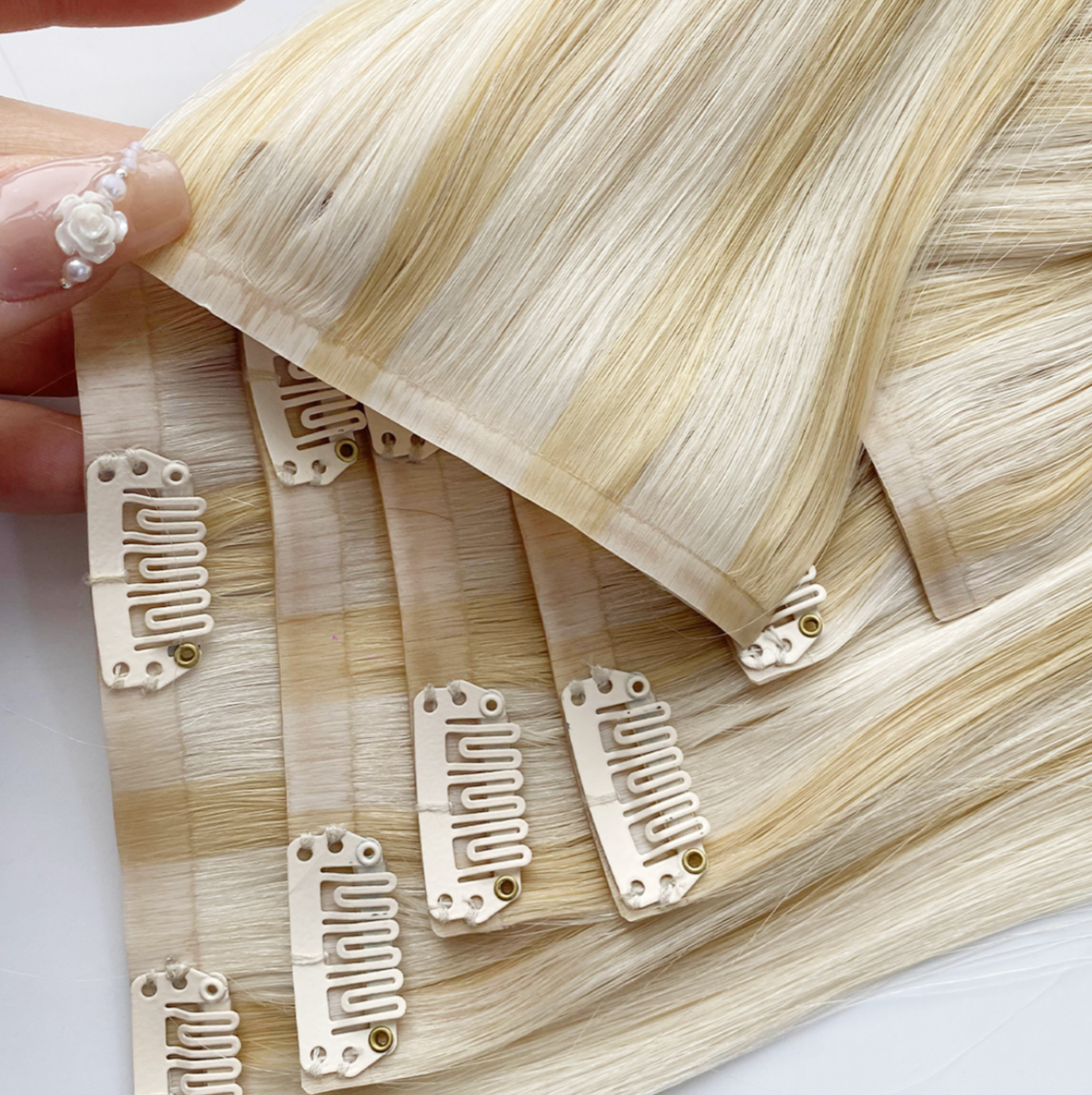 Seamless Clip-In Hair Extensions- For Thick Hair (180-240 GRAMS)